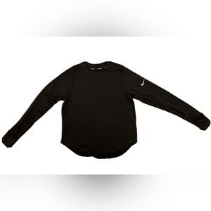 Nike Women’s Therma Sphere Element Long Sleeve Running Top, Black, Large, NWT